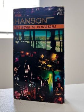 Hanson “The Road to Albertane” 1998 VHS Tape Vintage Music Documentary Collectib